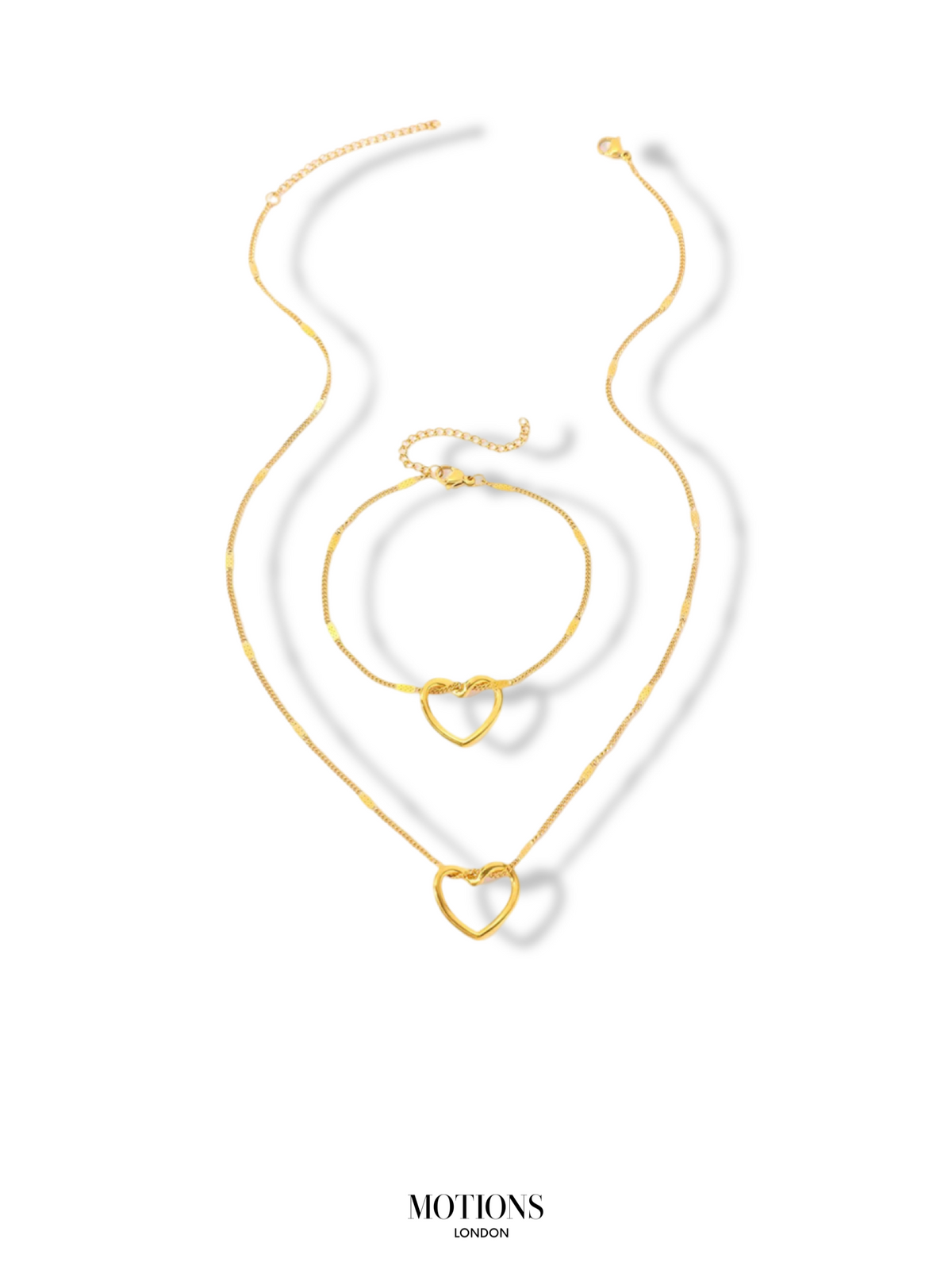 Gio Gold Heart Necklace