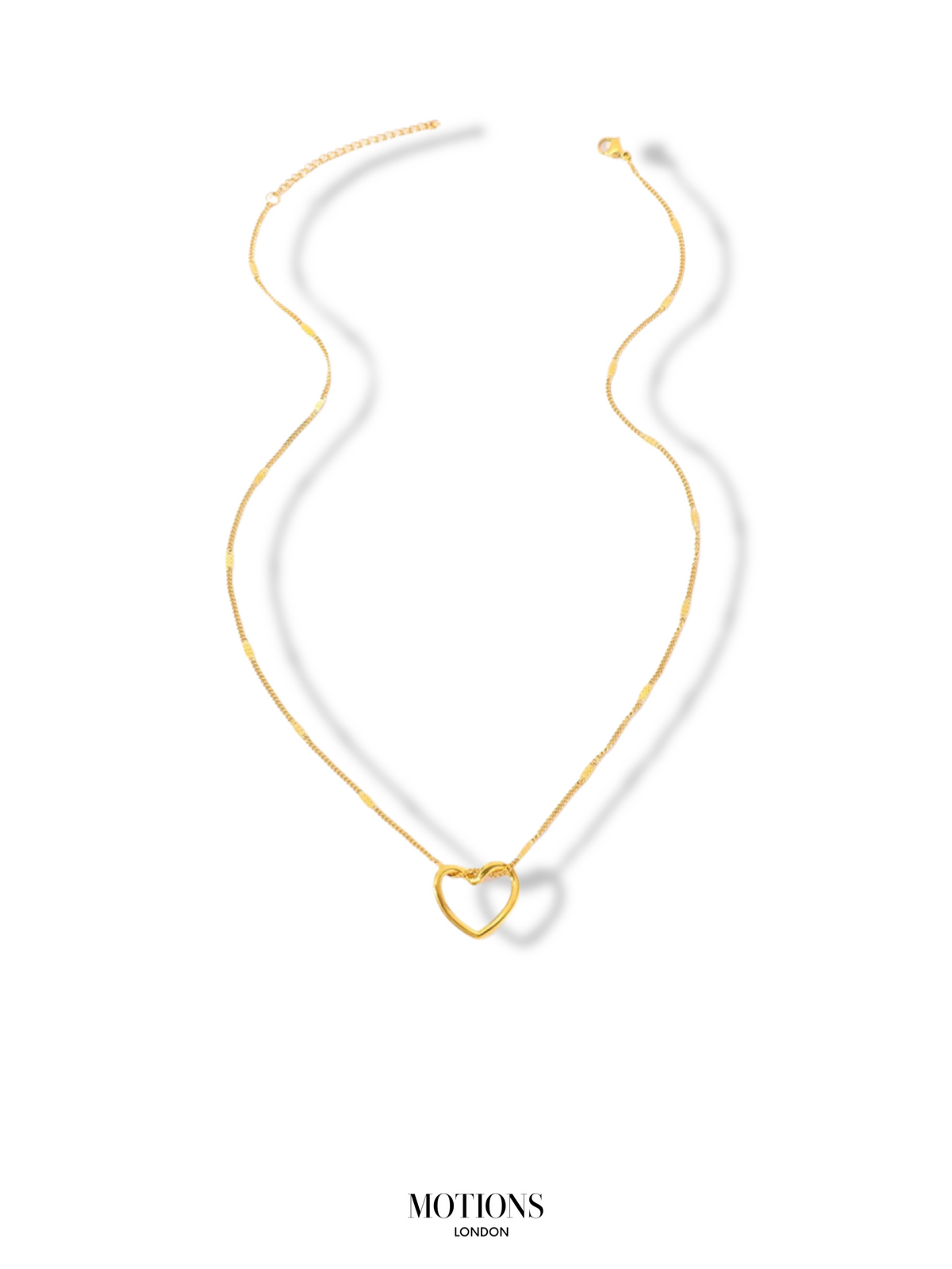 Gio Gold Heart Necklace